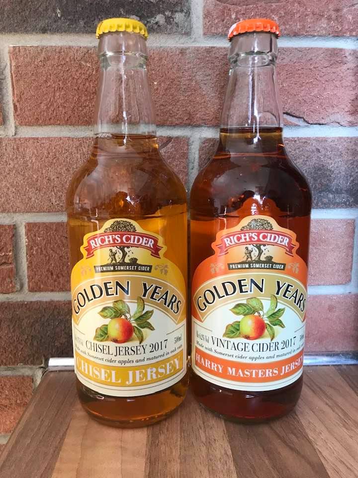 Rich's Golden Years Harry Masters' and Chisel Jerseys | Cider Review