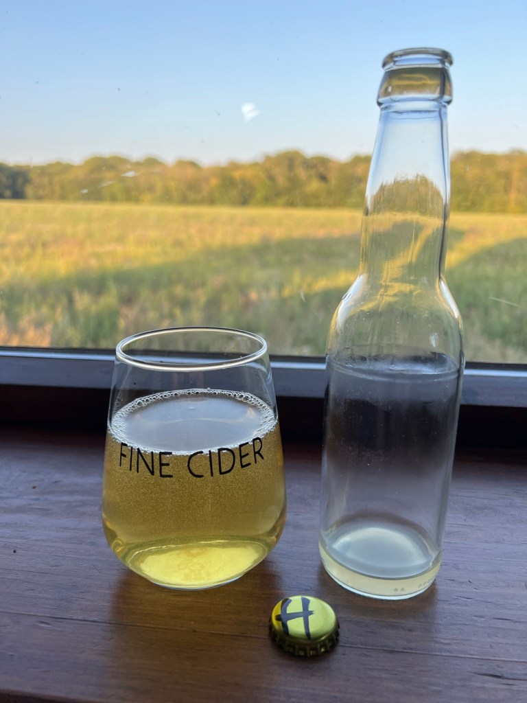 A Howgate Wonder cider from Ayrshire Riviera cider