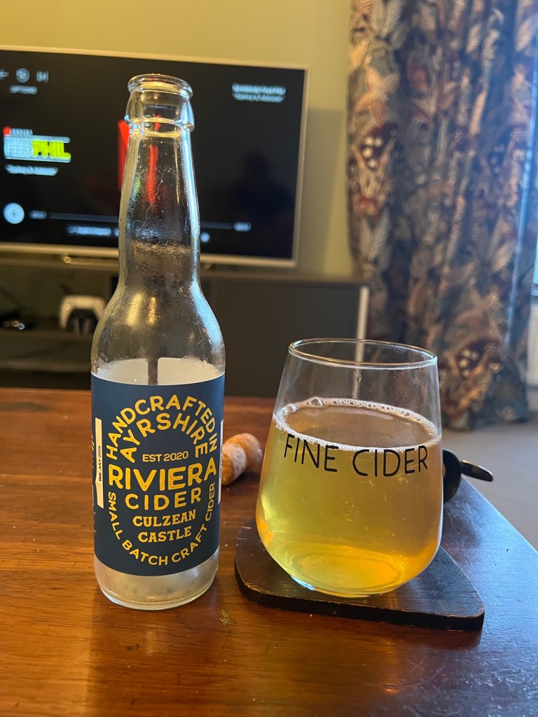 Culzean Castle blend cider from Ayshire Riviera Cider