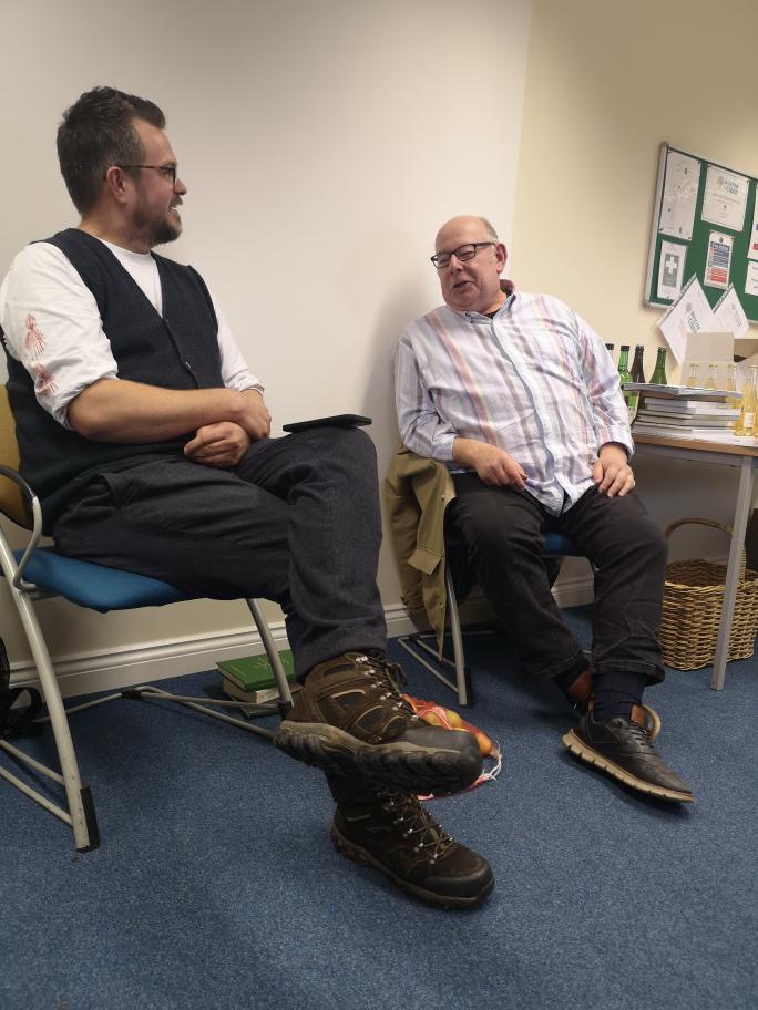 Jack Toye and Tom Oliver in conversation