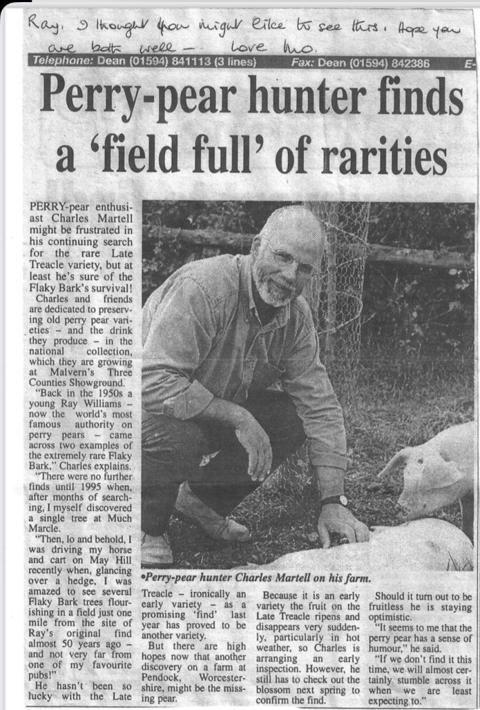 Charles Martell newspaper article