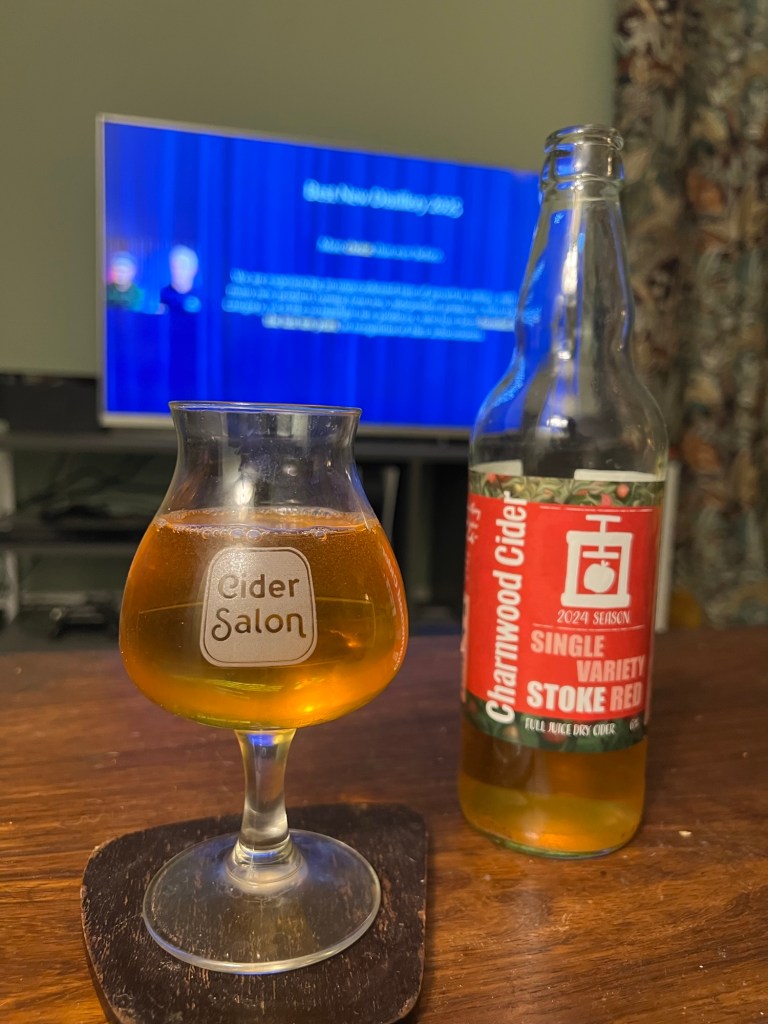 Charnwood Cider's Stoke Red bottling