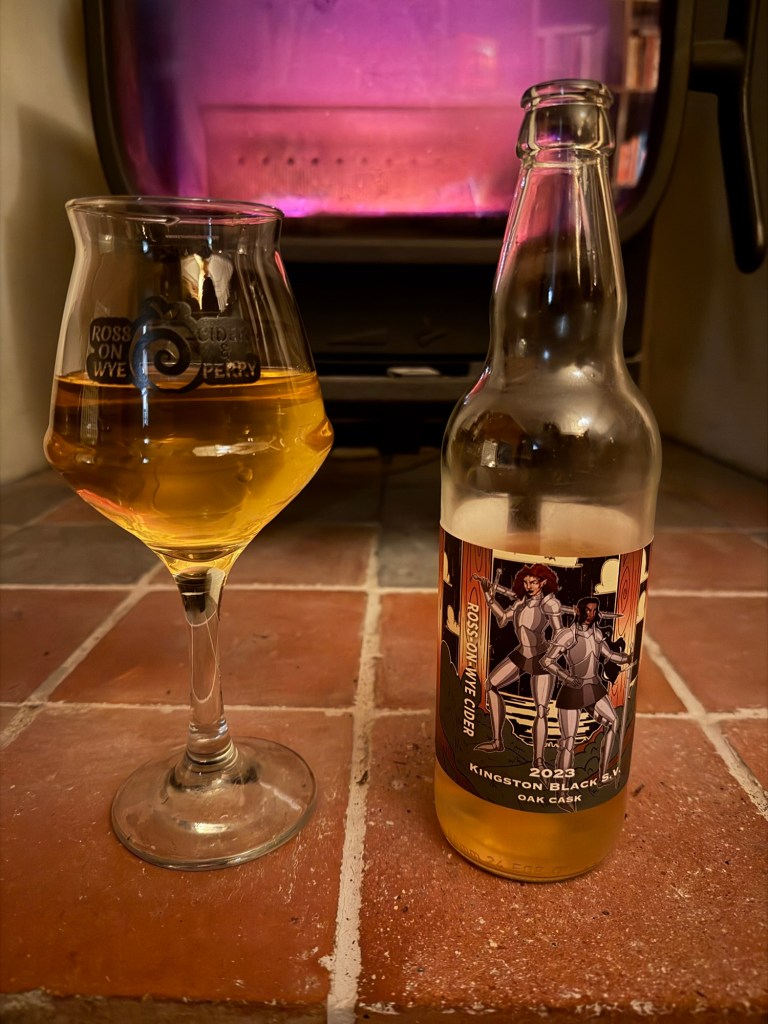 Ross Cider's Kingston Black oak cask