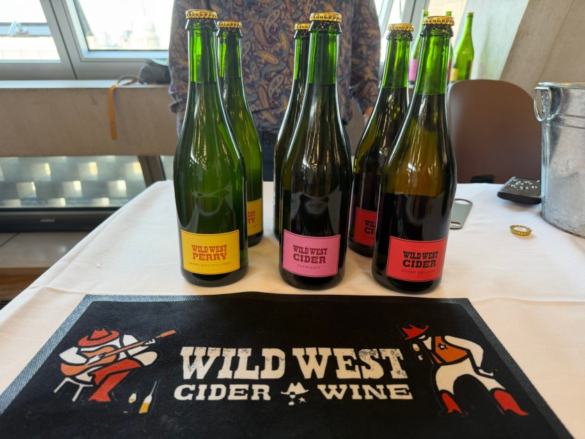 Wild West cider's bottles