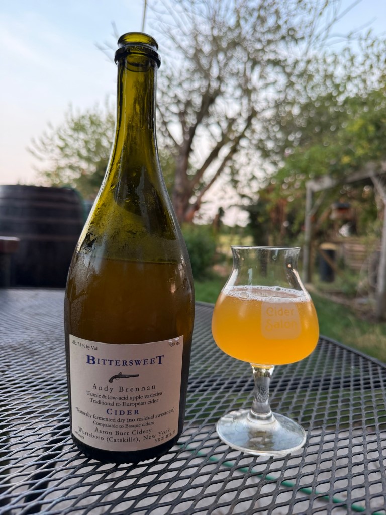 Aaron Burr's Bittersweet cider