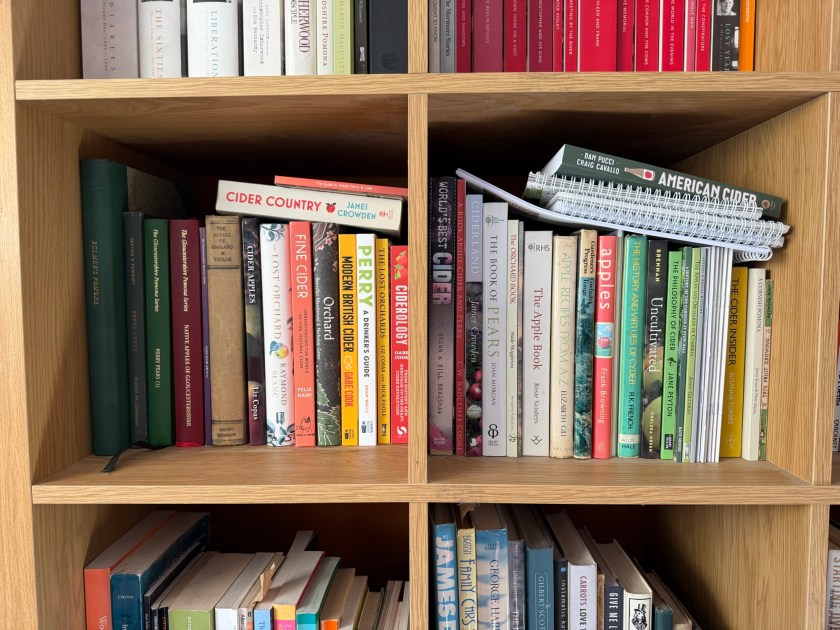 A selection of cider and perry books
