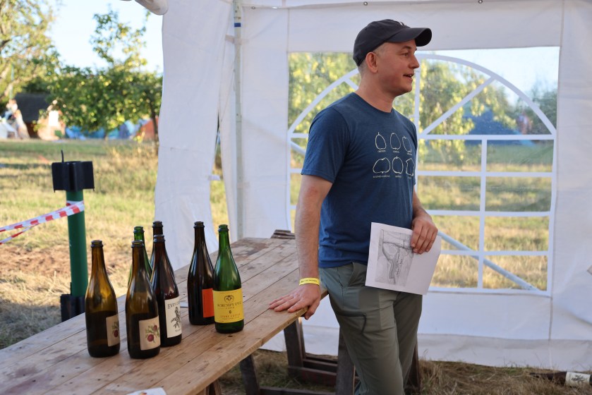 Kris in action at his US Cider talk