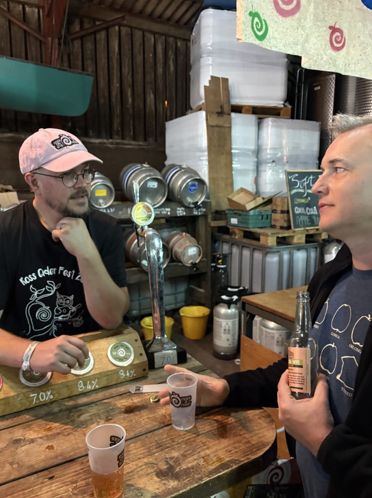Kris and Jack at the bar